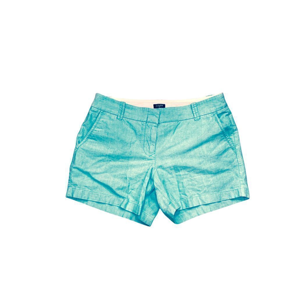 J. Crew | City fit blue shorts | Size 4